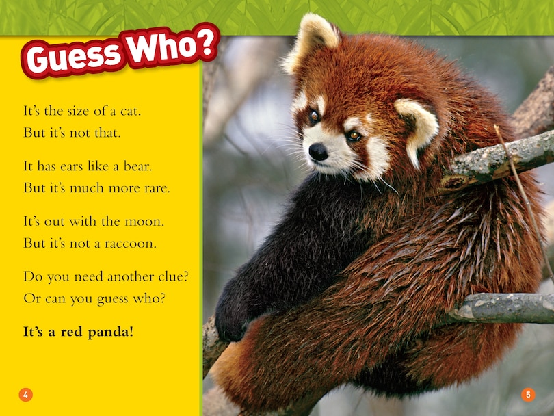 Sample content_Red Pandas (National Geographic Kids Readers, Level 1)