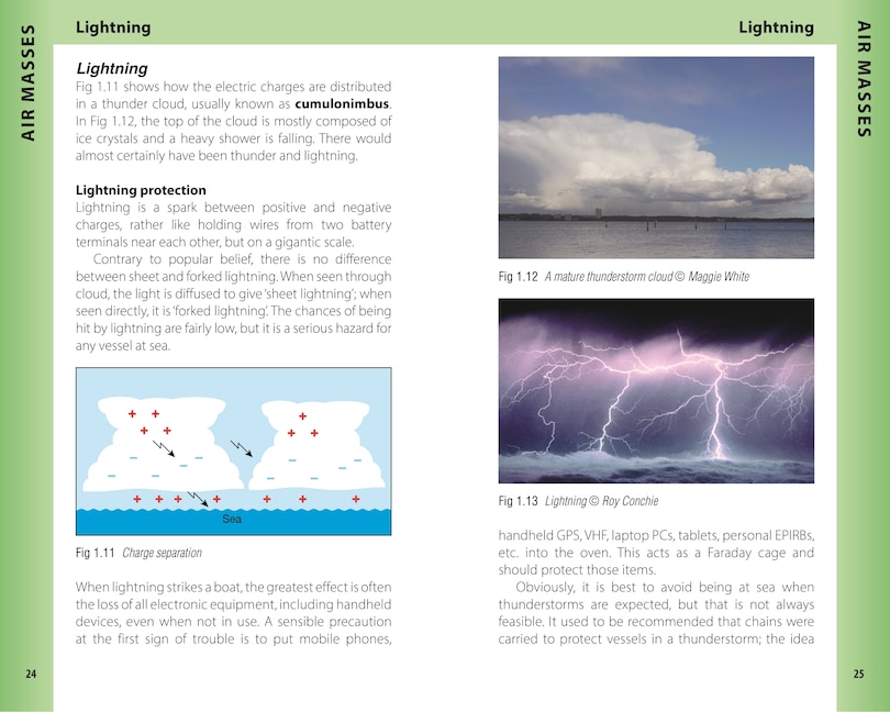 Aper&ccedil;u du contenu_Reeds Weather Handbook 3rd edition