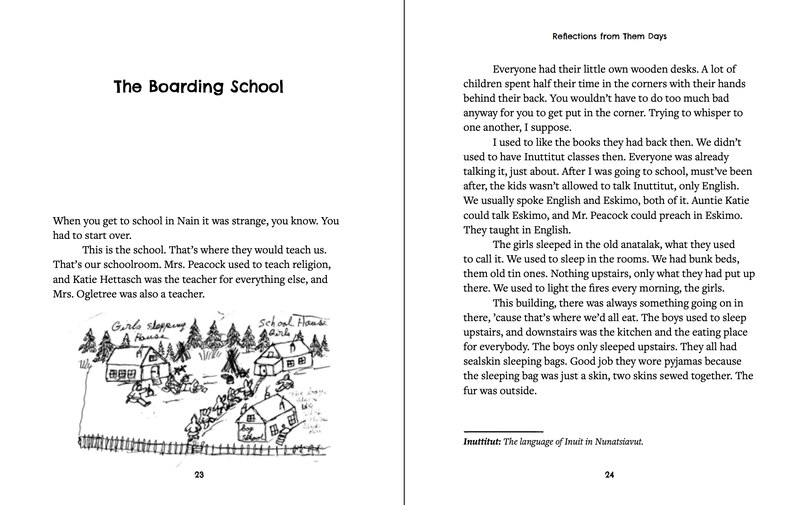 Sample content 3_Reflections from Them Days: A Residential School Memoir from Nunatsiavut