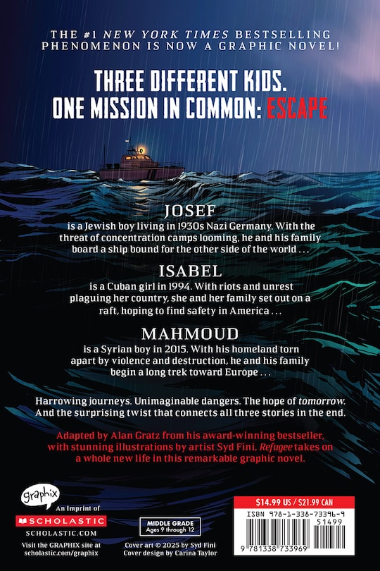 Back cover_Refugee: The Graphic Novel