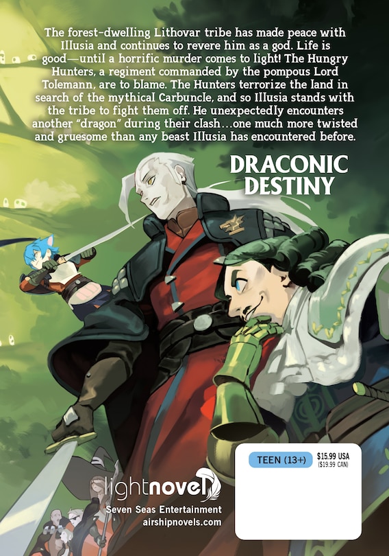 Back cover_Reincarnated As A Dragon Hatchling (light Novel) Vol. 6