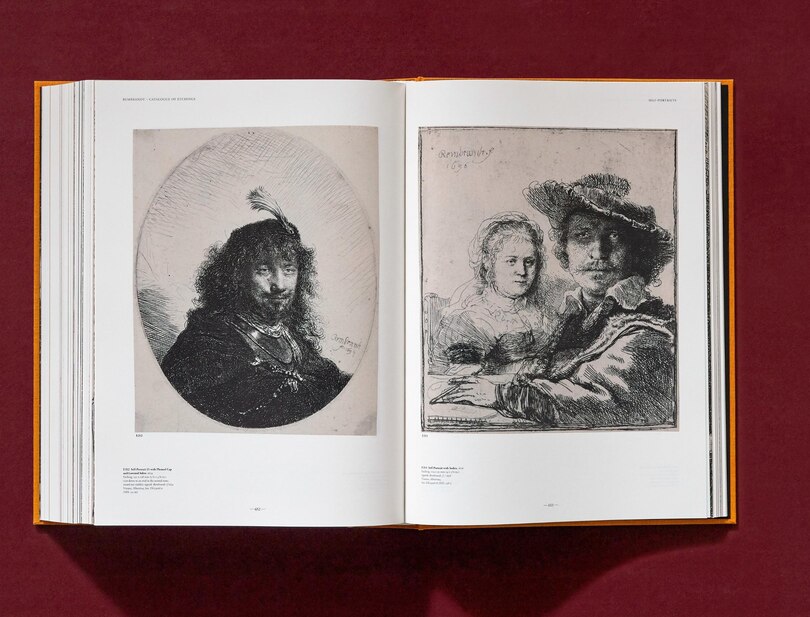 Sample content 3_Rembrandt. The Complete Drawings And Etchings