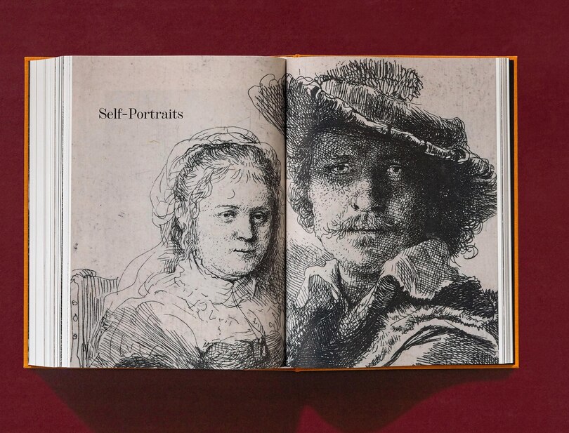 Sample content 4_Rembrandt. The Complete Drawings And Etchings