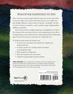 Back cover_Respectable Sins: A 9-Week Small-Group Curriculum