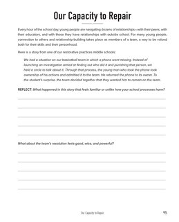 Sample content_Restorative Practices at School