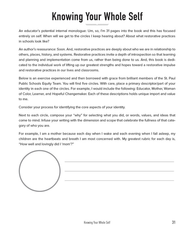 Sample content 5_Restorative Practices at School