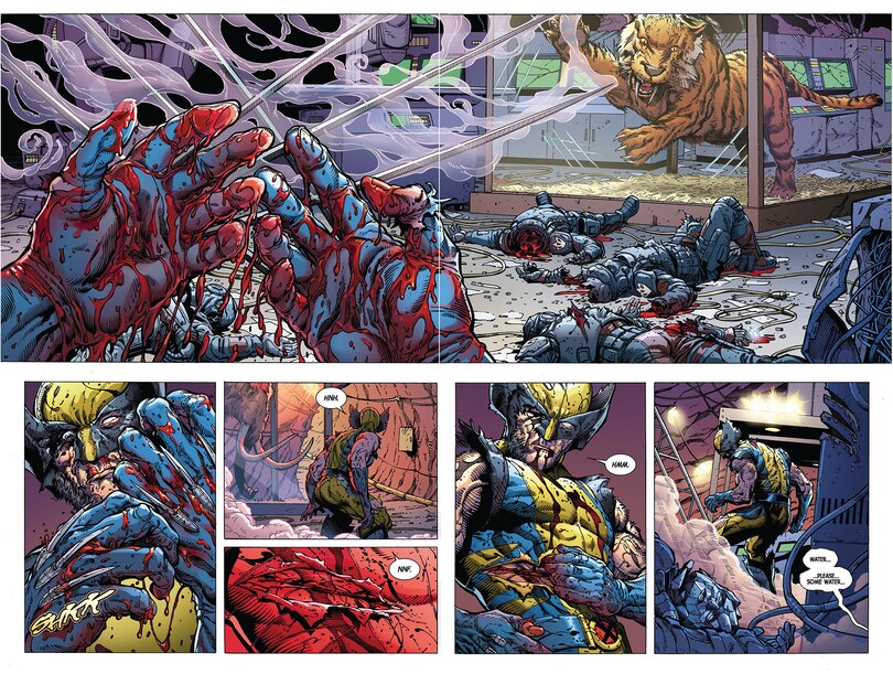 Sample content 4_RETURN OF WOLVERINE OMNIBUS JOHN CASSADAY COVER