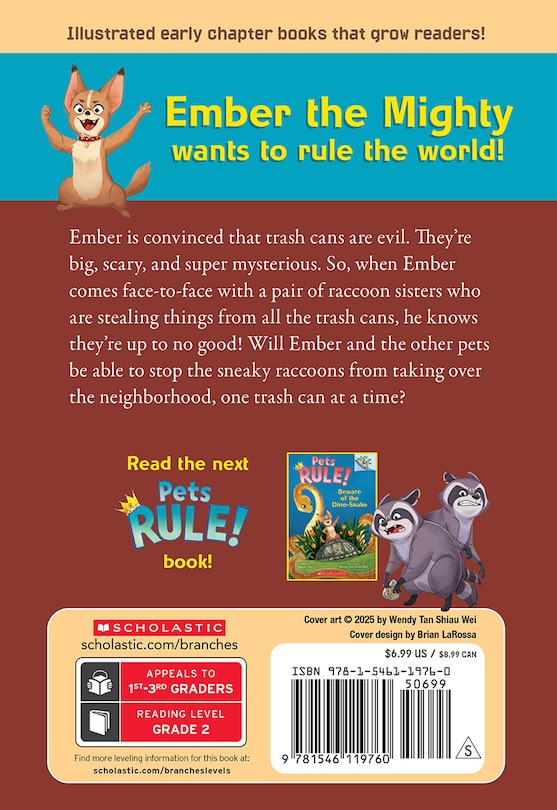 Back cover_Revenge of the Raccoons: A Branches Book (Pets Rule! #7)