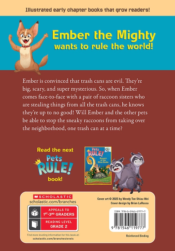 Back cover_Revenge of the Raccoons: A Branches Book (Pets Rule! #7)