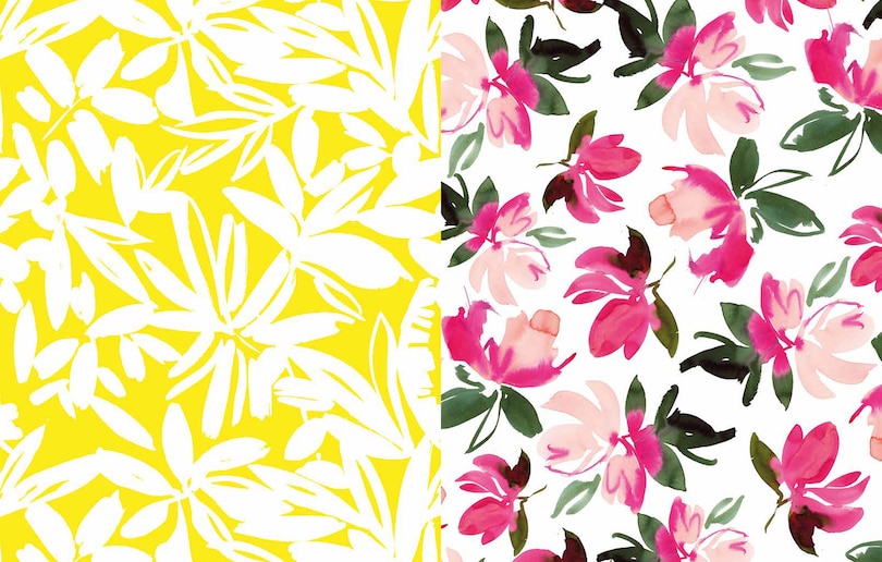 Aper&ccedil;u du contenu 3_Reverse Coloring: Flowers