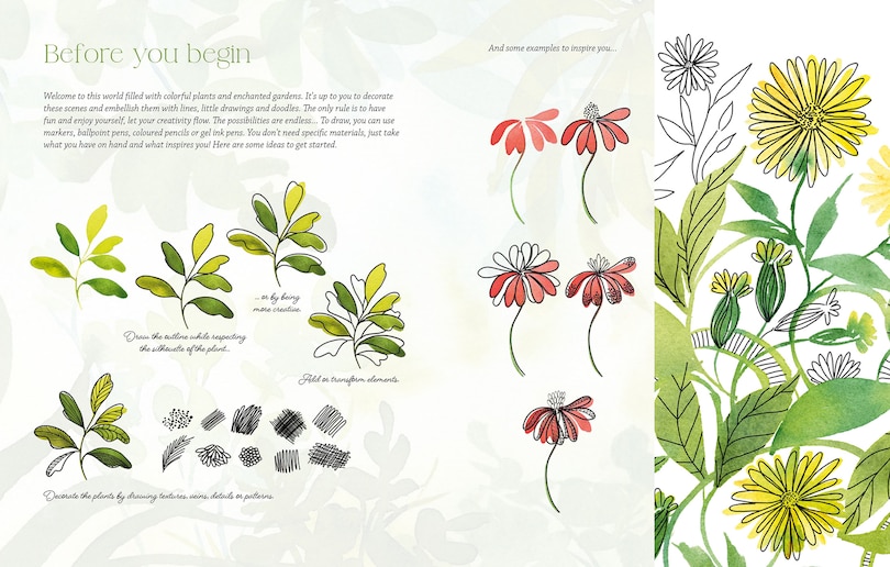 Aper&ccedil;u du contenu 4_Reverse Coloring: Gardens