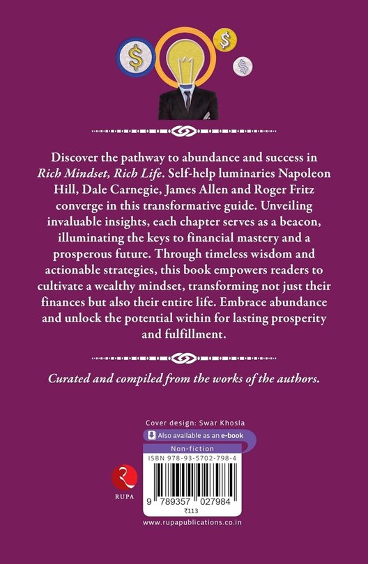 Aper&ccedil;u du contenu 2_Rich Mindset, Rich Life: Transforming Your Finances and Future