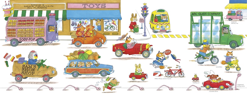 Sample content 2_Richard Scarry's Cars and Trucks Fold-and-Find!