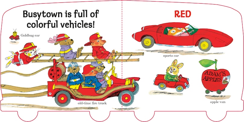 Sample content_Richard Scarry's Colorful Cars and Trucks