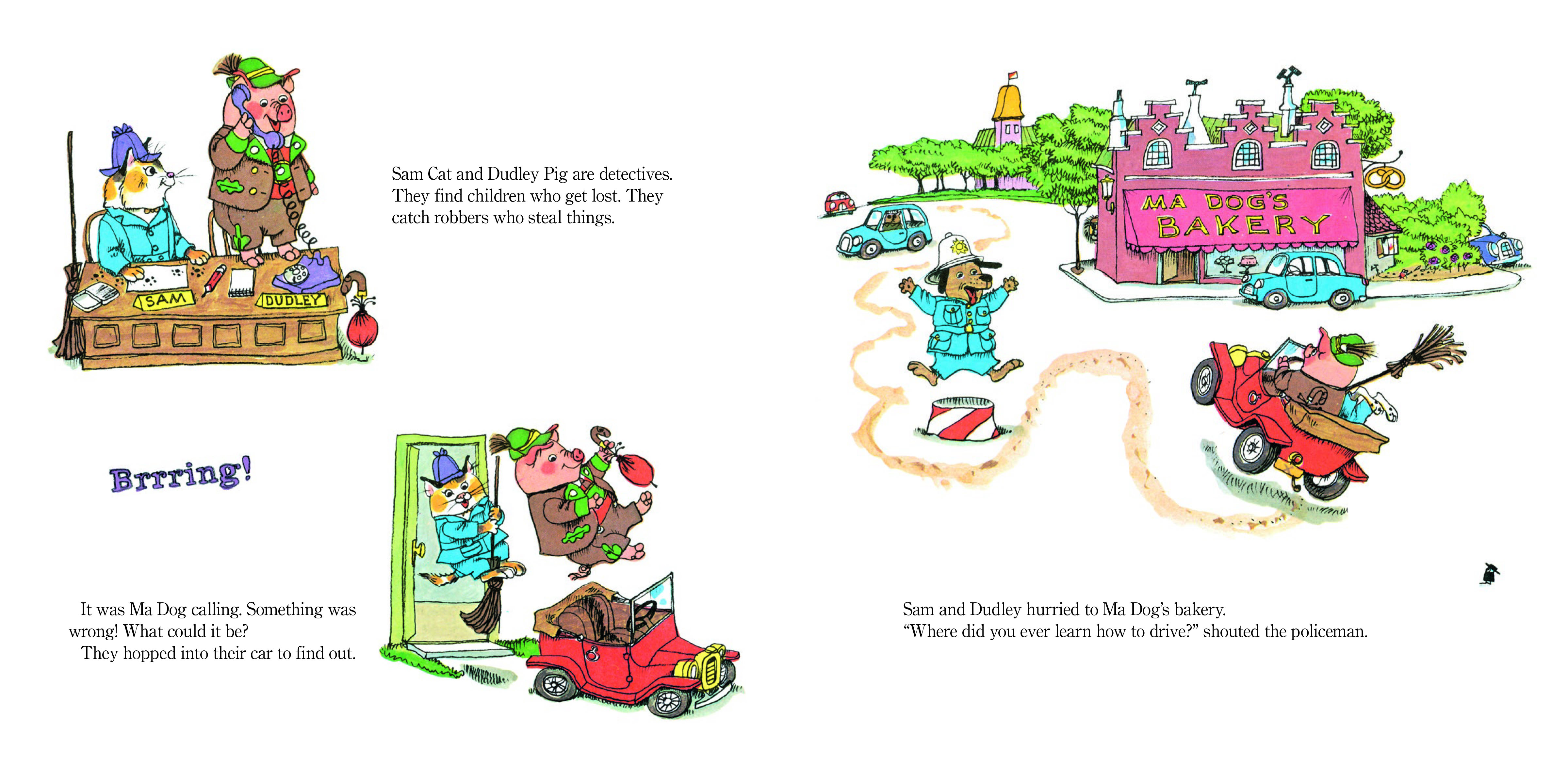 Sample content_Richard Scarry's Great Mystery Collection