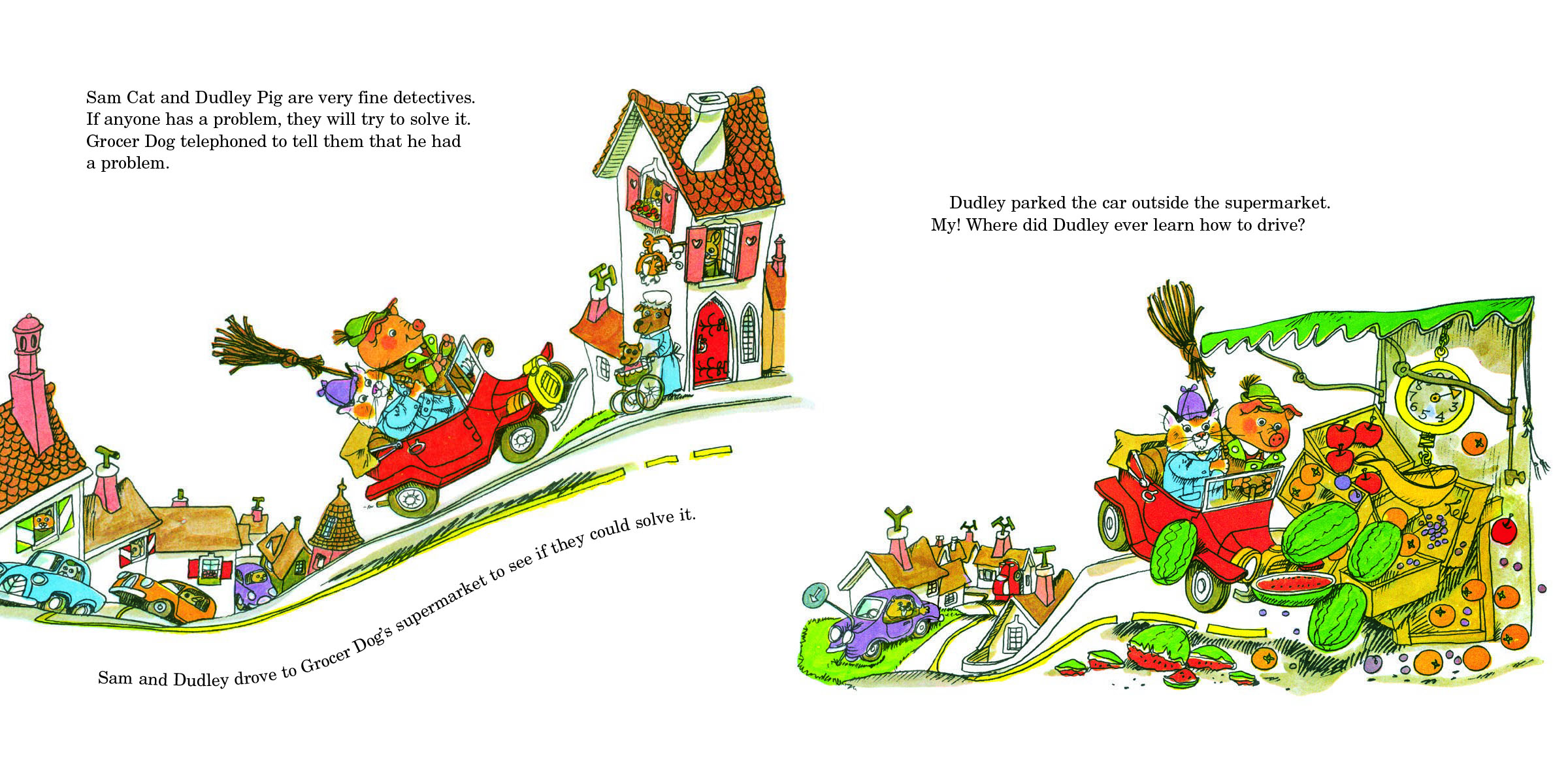 Aperçu du contenu_Richard Scarry's The Supermarket Mystery