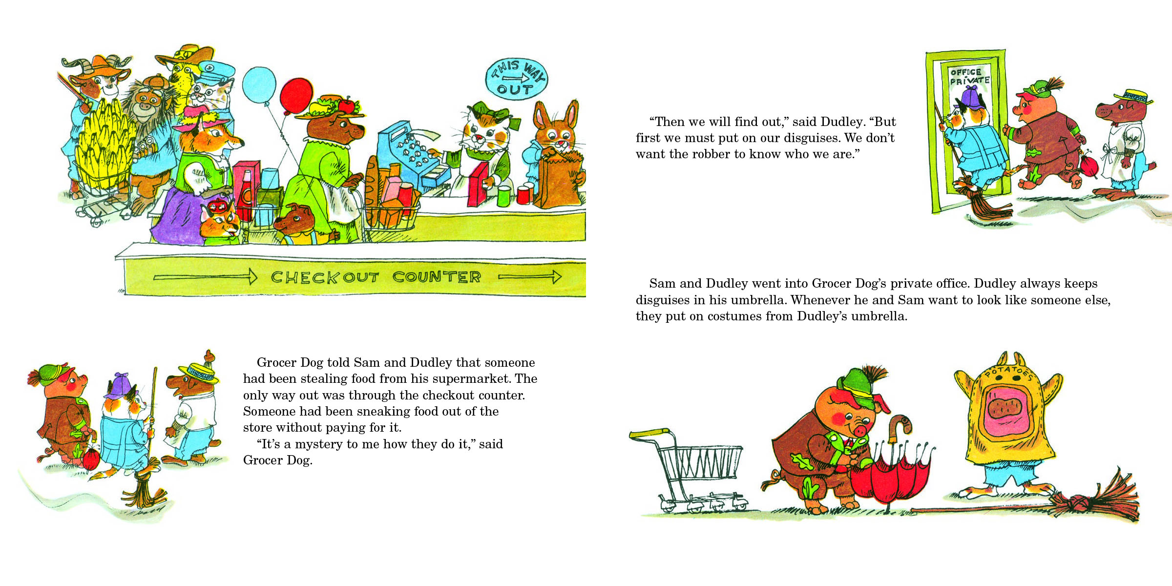 Aperçu du contenu 2_Richard Scarry's The Supermarket Mystery