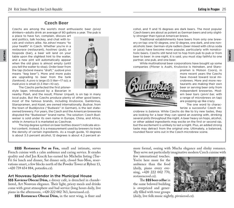 Aper&ccedil;u du contenu_Rick Steves Prague & the Czech Republic
