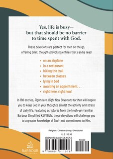 Back cover_Right Here, Right Now Devotions for Men