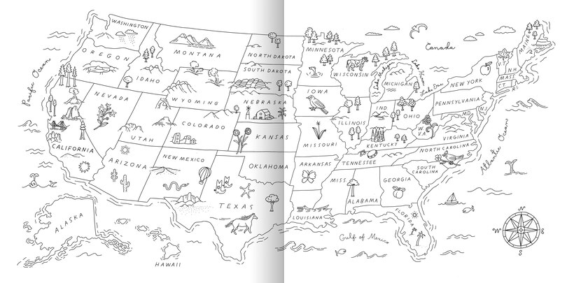 Aperçu du contenu 4_Road Trip! Coloring Book