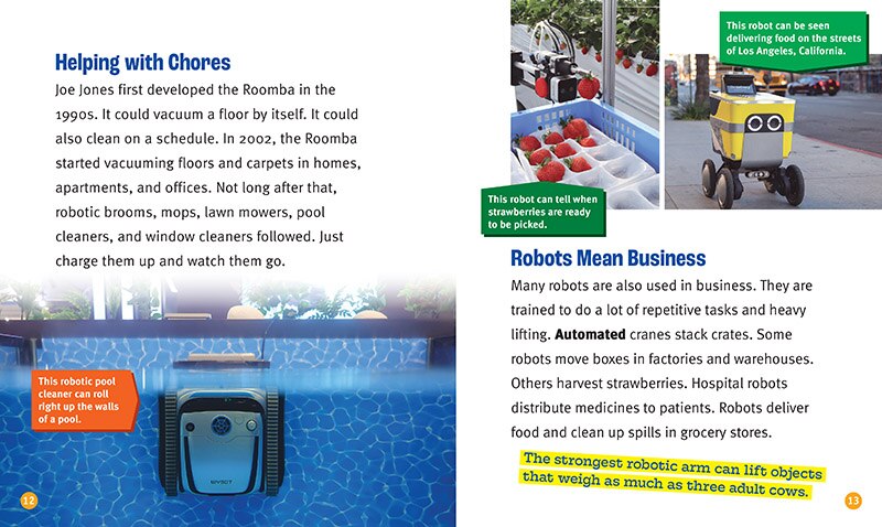 Aperçu du contenu 2_Robots Helping Humans (A True Book: Our Digital World)