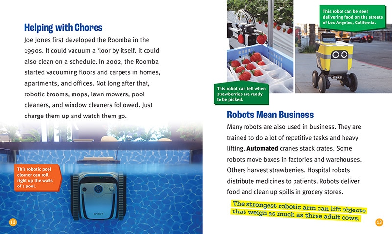 Aperçu du contenu 2_Robots Helping Humans (A True Book: Our Digital World)