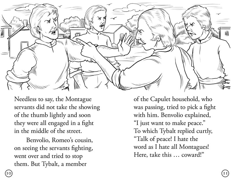 Aperçu du contenu_Romeo And Juliet: A Shakespeare Children's Story