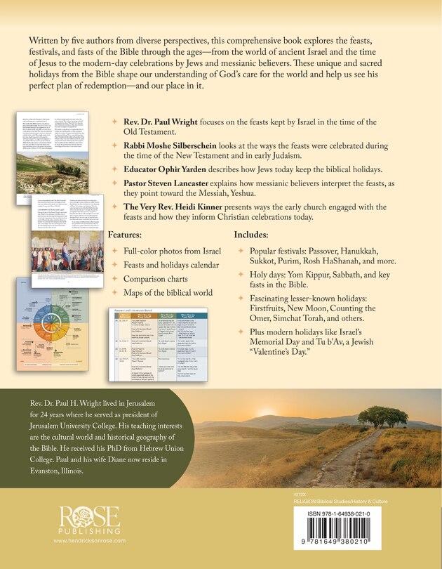 Back cover_Rose Guide to the Feasts, Festivals and Fasts of the Bible