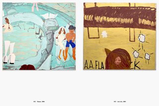 Sample content_Rose Wylie. Flick and Float