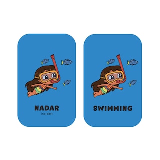 Aper&ccedil;u du contenu 3_Rosie's Rules: Minilingo Spanish / English Flashcards - Fuentastic Activities