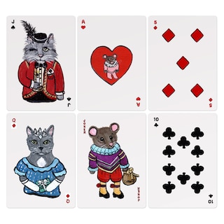 Aperçu du contenu_Royal Cats Playing Cards