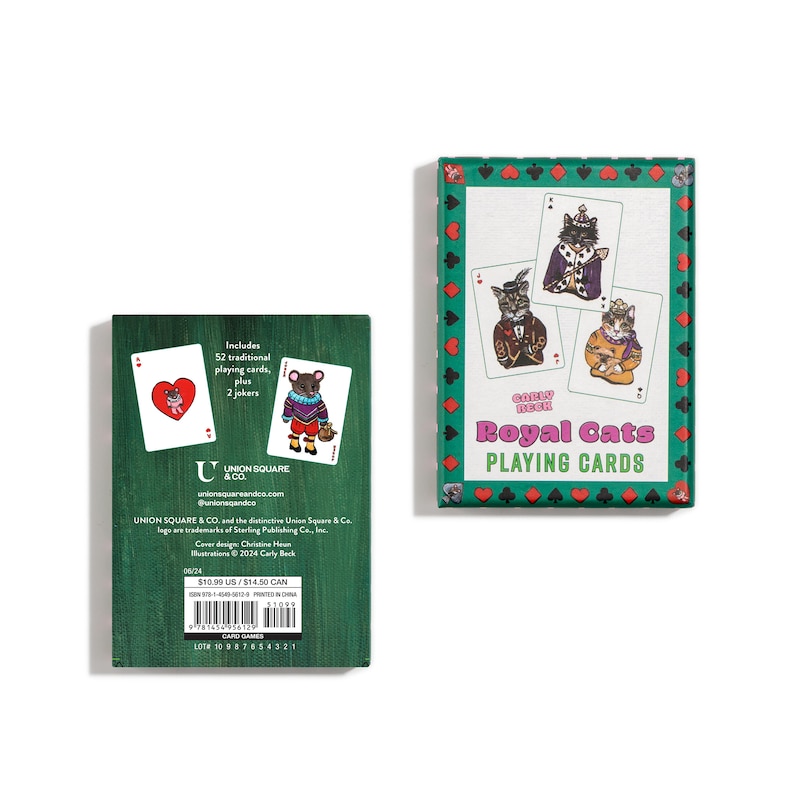 Aperçu du contenu 2_Royal Cats Playing Cards