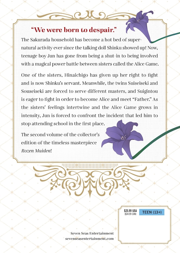 Back cover_Rozen Maiden Collector's Edition Vol. 2