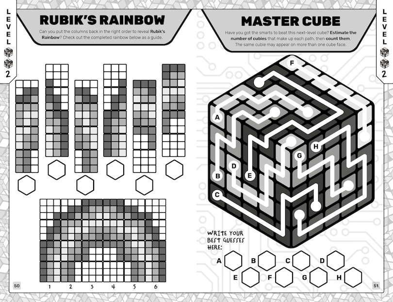 Aper&ccedil;u du contenu_Rubik&rsquo;s Cube: Pocket Puzzles