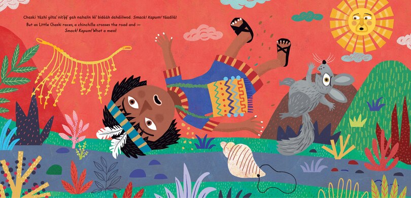 Sample content 3_Run, Little Chaski (Bilingual Navajo & English)