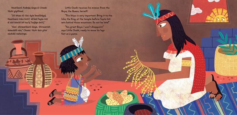 Sample content 4_Run, Little Chaski (Bilingual Navajo & English)