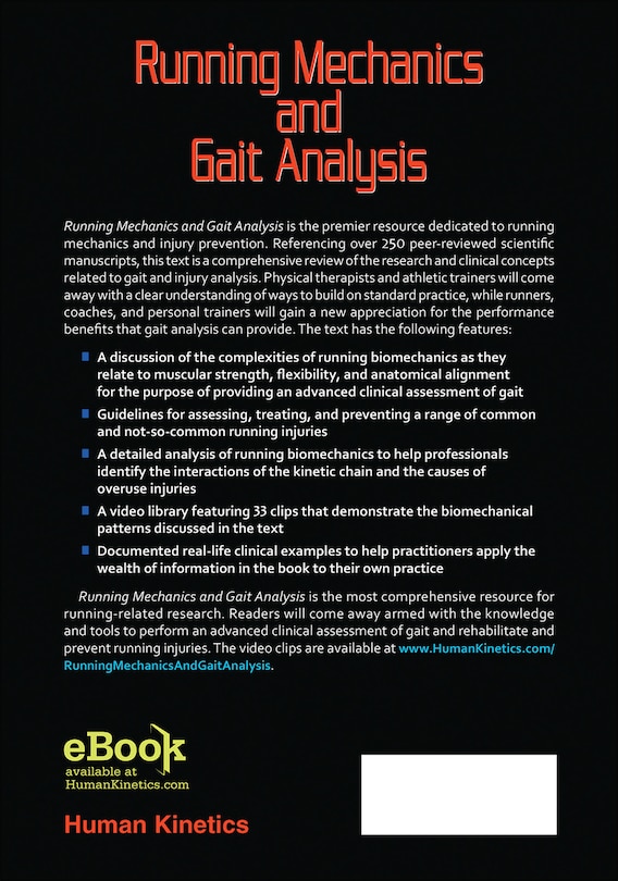 Couverture arri&egrave;re_Running Mechanics and Gait Analysis