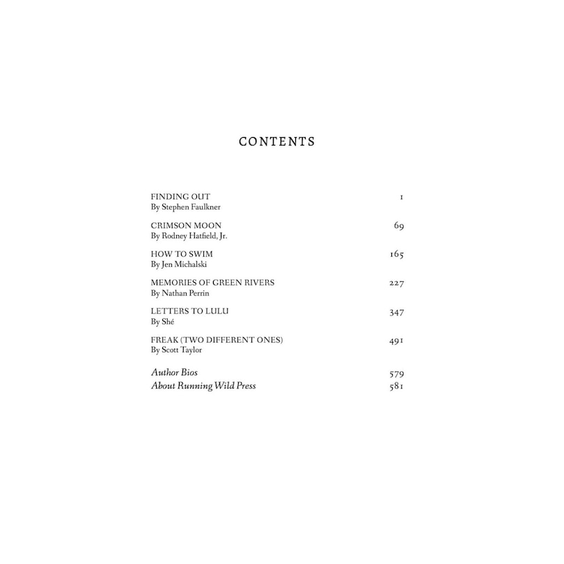 Aper&ccedil;u du contenu 5_Running Wild Novella Anthology Volume 9 Book 3