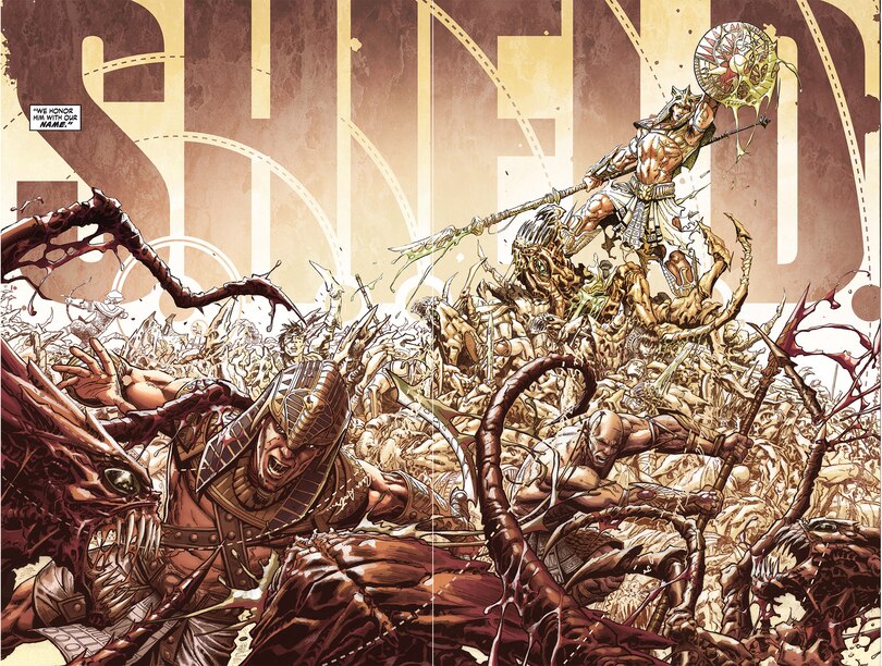 Sample content 4_S.H.I.E.L.D. BY HICKMAN & WEAVER OMNIBUS GERALD PAREL COVER