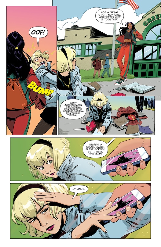 Aper&ccedil;u du contenu_Sabrina the Teenage Witch: New Riverdale Compact Comics Edition