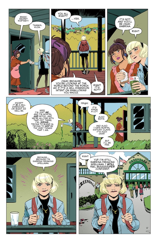 Aper&ccedil;u du contenu 2_Sabrina the Teenage Witch: New Riverdale Compact Comics Edition