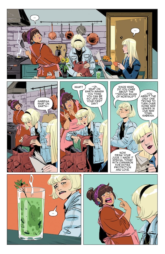 Aper&ccedil;u du contenu 3_Sabrina the Teenage Witch: New Riverdale Compact Comics Edition
