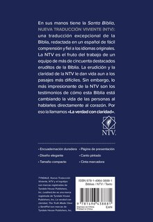 Couverture arrière_Santa Biblia NTV, Edición compacta (SentiPiel, Azul)