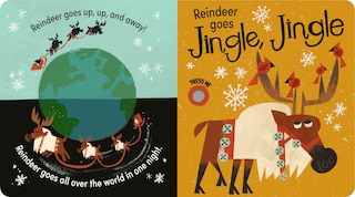 Aper&ccedil;u du contenu 2_Santa Goes Ho Ho Ho! An Interactive Book with 5 Sounds!