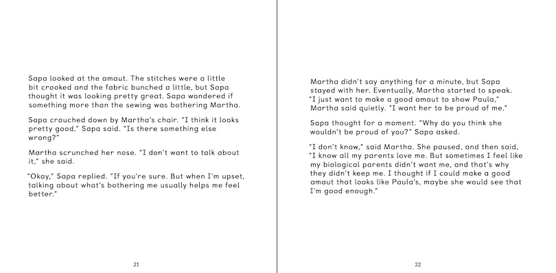 Sample content_Sapa And Martha Make An Amaut