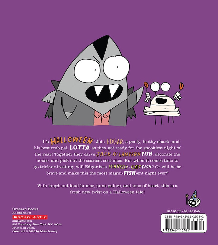 Couverture arrière_Scary Shark: A Jaw-some Halloween