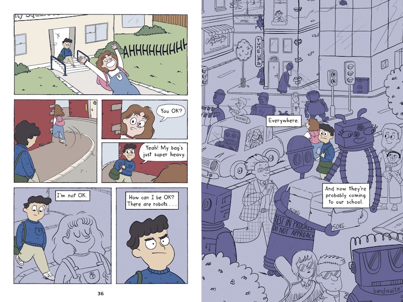 Sample content 2_Schoolbot 9000: A Graphic Novel