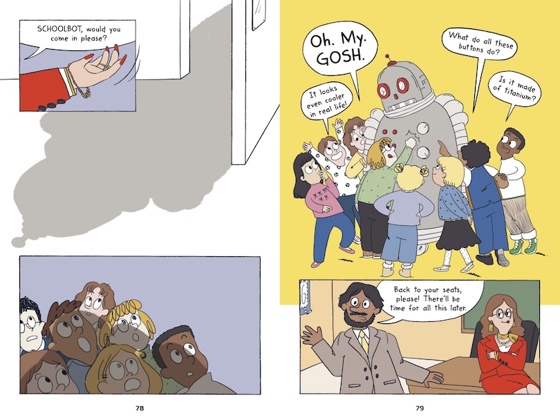 Sample content 3_Schoolbot 9000: A Graphic Novel