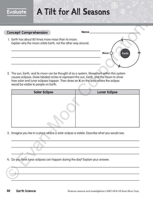 Sample content 5_Science Lessons and Investigations, Grade 6 Teacher Resource