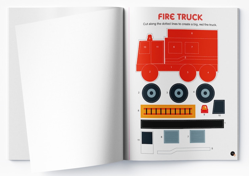 Aper&ccedil;u du contenu_Scissor Skills: Vehicles (Activity Book for Kids)